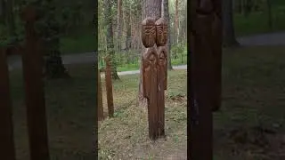 Руское светилище - реконструкция языческого капища в Томской писанице.
