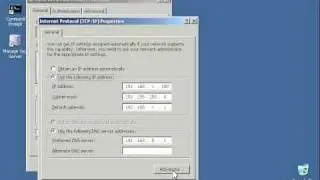 Configure a server to be a WINS client .avi