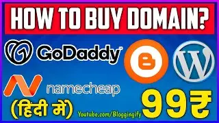 How To Purchase Domain In Hindi? | Buy Domain From Godaddy 2021