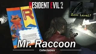 Resident Evil 2 Remake Collectables | Mr. Raccoon Toys | NEW Raccoon City Zoo Level?