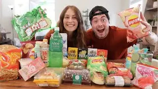 TASTE TESTING ASIAN SNACKS | MUKBANG