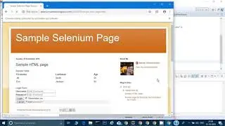 Automated KeyBoard and Mouse Interaction using Action class in Selenium