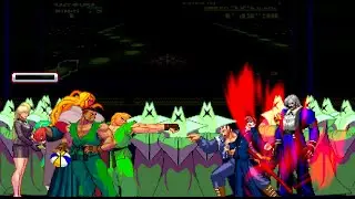 Classic Street Fighters! SF3's vs Team Guyver [IKEMEN GO/Mugen]