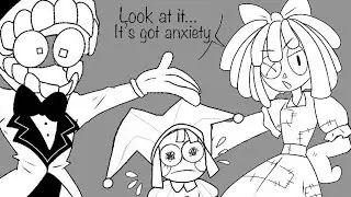 TADC Comic Dub: Poor Pomni, she's got anxiety...
