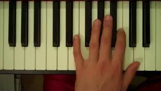 How To Play an E7 Chord on Piano (Left Hand)