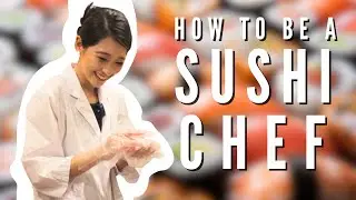 Training with a Sushi Master in Shinjuku Tokyo