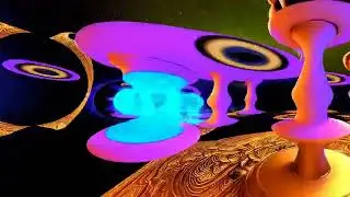 Psychedelic Trance - Andromeda Psytrance mix 2024 (AI Graphic Visuals)