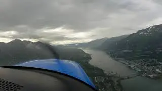Landing at Juneau Time Lapse