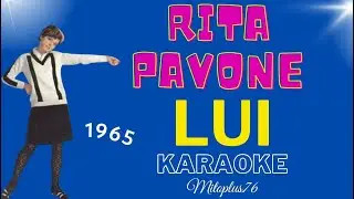 RITA PAVONE LUI 1965 KARAOKE FAIR USE CON CORI