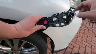 Fix Front Bumper Falling off Vehicle | 2013 RX350 DIY Repair