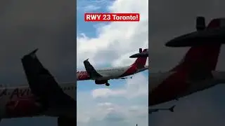 Avianca A320 Landing Toronto Pearson