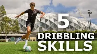 5 Moves To Beat Defenders | Step By Step Dribbling Tutorial