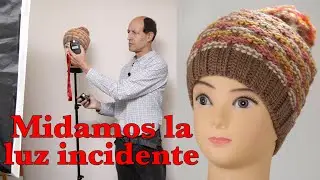 Esquema de iluminación midiendo la luz incidente Curso de fotografía 184