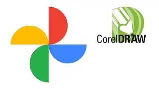 How To Make Google Photo Design In Coreldraw In 1 Minute
