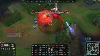 LoL - Lee Sin Jungle 4v5 (Full Game)