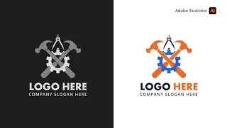 Professional Logo Design in Adobe Illustrator || ANBYON Bezier