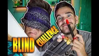 Coloreando un graffiti con los ojos tapados - BLIND CHALLENGE