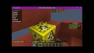 me destrosan en toda la cara Luky blocks