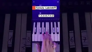 Formula - Labrinth | Easy Piano Tutorial #piano #shorts