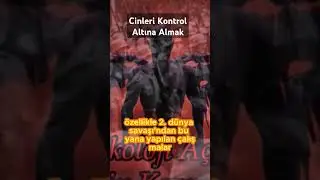 Cinleri Kontrol Altına Almak #gizemlervebilinmeyenler #youtuber #youtube #youtubeshorts #bilim