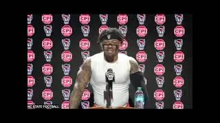 NC State S/KR Donovan Kaufman after Stanford win