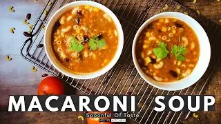 Macaroni soup | Minestrone  Soup | Olive Garden Soup | Italian soup | Pasta Soup | Veggie Soup