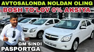 Gm SINDI..! AVTOSALONDA NOLDAN OLING MANA YANGILIK. AVTOKREDIT NARXLARI 2024