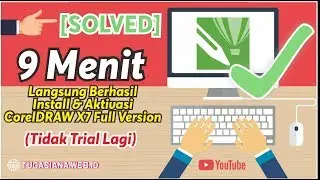 9 Menit Langsung berhasil install & aktivasi CorelDraw x7 ful version tidak trial lagi