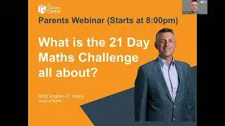Webinar for Parents: 21 Day Maths Challenge
