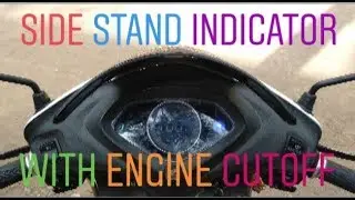 Side stand indicator with engine cut off | activa | first on YouTube