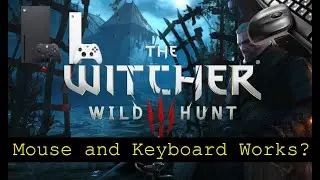 The Witcher 3 (next gen) - Xbox Series X - mouse and Keyboard test