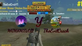 Jugando Con Maingameswolf Al PUBGLITE[TheEvilCrack]