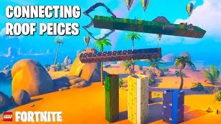 Connecting Roof Together in LEGO Fortnite