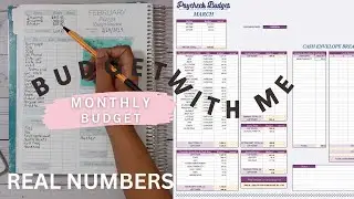April 2024 Monthly Budget With Me | $7,642.92| Zero Based Budget