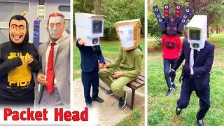 Cameraman and Packet Head adventures  All Series in a New Video | Packet Head 🎥❤️ 🫶😥