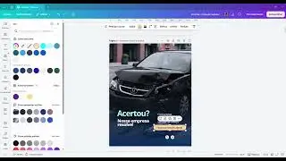 Editando Pack de Proteção Veicular no Canva