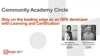 Stay on the leading edge as an RPA Developer with Learning and Certification