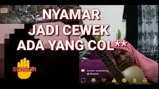 JADI CEWEK DI OMETV || ADA YANG COL**  PARAHH