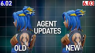 MODEL CHANGES // VALORANT 6.03