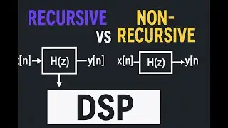 Recursive And Non-Recursive In DSP