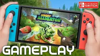 Angry Alligator Switch Gameplay | Angry Alligator Nintendo Switch #AngryAlligator #Nintendoswitch