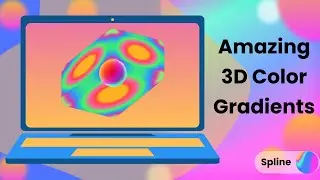Amazing Gradient Colors in 3D Design with Spline