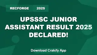 UPSSSC Junior Assistant Mains Result 2025 Out | Download Scorecard Now!