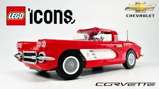 LEGO® ICONS Corvette (10321) - Speed build