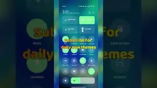 Miui 12 / miui 12.5 themes || miui amoled best miui notification panel theme || 