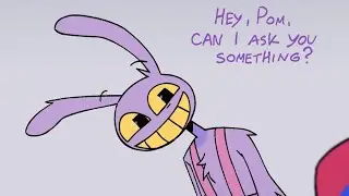 Hypothetical Question 🩷 Pomni X Jax 🩷 The Amazing Digital Circus Comic Dub 