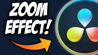 How To Get Zoom In Effect On DaVinci Resolve 16 EASY! ✅| DaVinci Resolve Tutorials