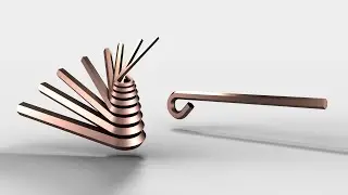 SolidWorks Tutorial for Beginners to Create Allen Wrench and SolidWorks Configuration
