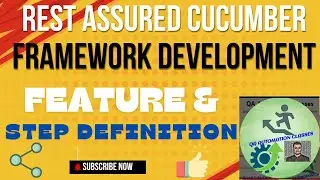 Setting up rest assured framework with cucumber | feature file and step definition design