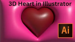 3d Design in illustrator|Inflated 3d design in illustrator